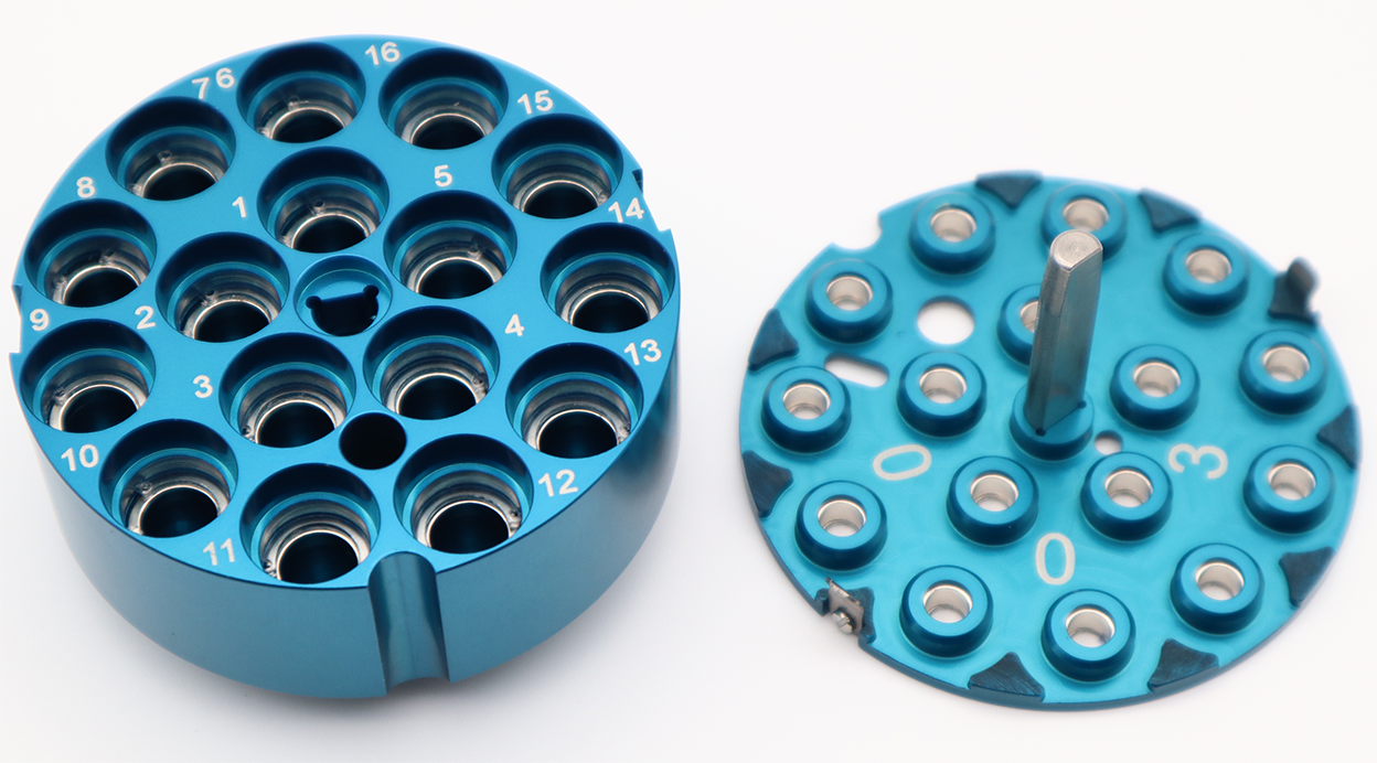Universal_V1_Puck_Blue 7 Universal V-1 Pucks *Rainbow – CPS-上海金畔生物